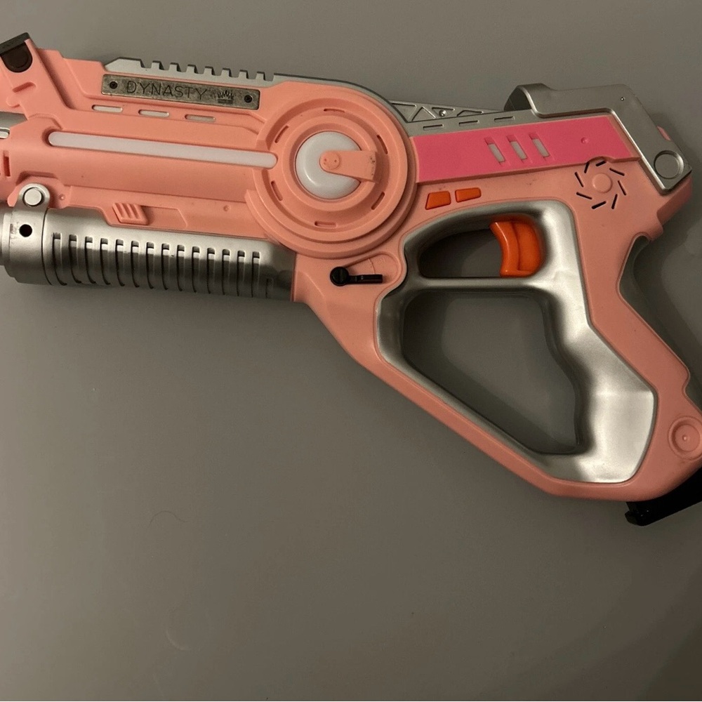Dynasty Girls Pink Laser Tag Blaster Robot Gun GUN ONLY